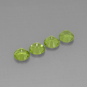 Achetez naturel ct vert péridot gems, coupe roude, en provenance chine chez gemselect. en stock, livraison internationale!