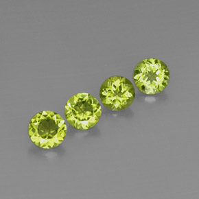 Achetez naturel ct vert péridot gems, coupe roude, en provenance chine chez gemselect. en stock, livraison internationale!