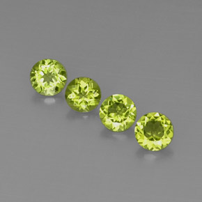 Achetez naturel ct vert péridot gems, coupe roude, en provenance chine chez gemselect. en stock, livraison internationale!