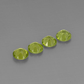 Achetez naturel ct vert péridot gems, coupe roude, en provenance chine chez gemselect. en stock, livraison internationale!