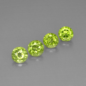 Achetez naturel ct vert péridot gems, coupe roude, en provenance chine chez gemselect. en stock, livraison internationale!