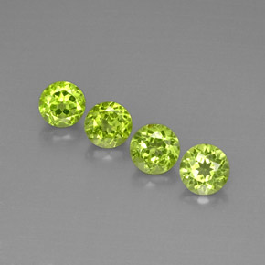 Achetez naturel ct vert péridot gems, coupe roude, en provenance chine chez gemselect. en stock, livraison internationale!