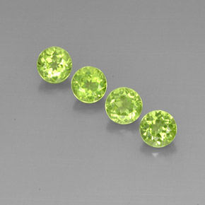 Achetez naturel ct vert péridot gems, coupe roude, en provenance chine chez gemselect. en stock, livraison internationale!