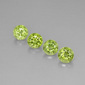 Achetez naturel ct vert péridot gems, coupe roude, en provenance chine chez gemselect. en stock, livraison internationale!