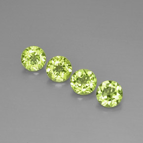 Achetez naturel ct vert péridot gems, coupe roude, en provenance chine chez gemselect. en stock, livraison internationale!