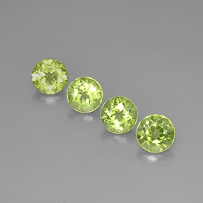 Achetez naturel ct vert péridot gems, coupe roude, en provenance chine chez gemselect. en stock, livraison internationale!