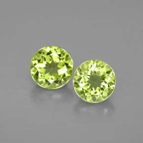 Achetez naturel ct vert péridot gems, coupe roude, en provenance chine chez gemselect. en stock, livraison internationale!