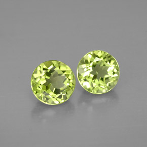Achetez naturel ct vert péridot gems, coupe roude, en provenance chine chez gemselect. en stock, livraison internationale!