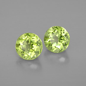 Achetez naturel ct vert péridot gems, coupe roude, en provenance chine chez gemselect. en stock, livraison internationale!