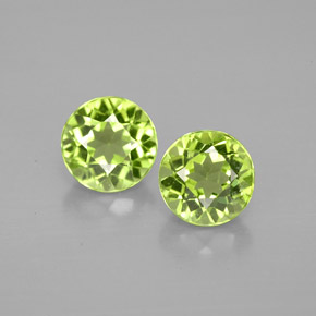 Achetez naturel ct vert péridot gems, coupe roude, en provenance chine chez gemselect. en stock, livraison internationale!