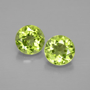 Achetez naturel ct vert péridot gems, coupe roude, en provenance chine chez gemselect. en stock, livraison internationale!
