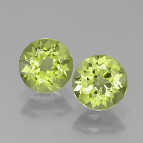 Achetez naturel ct vert péridot gems, coupe roude, en provenance chine chez gemselect. en stock, livraison internationale!