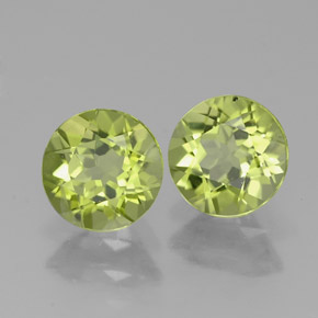 Achetez naturel ct vert péridot gems, coupe roude, en provenance chine chez gemselect. en stock, livraison internationale!