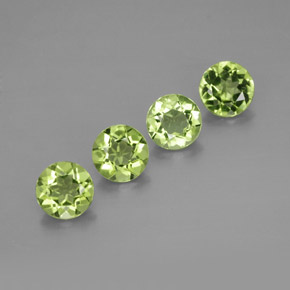 Achetez naturel ct vert péridot gems, coupe roude, en provenance chine chez gemselect. en stock, livraison internationale!