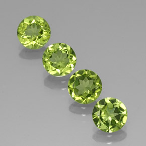 Achetez naturel ct vert péridot gems, coupe roude, en provenance chine chez gemselect. en stock, livraison internationale!