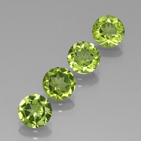 Achetez naturel ct vert péridot gems, coupe roude, en provenance chine chez gemselect. en stock, livraison internationale!