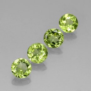 Achetez naturel ct vert péridot gems, coupe roude, en provenance chine chez gemselect. en stock, livraison internationale!
