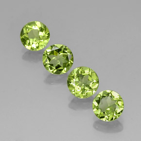 Achetez naturel ct vert péridot gems, coupe roude, en provenance chine chez gemselect. en stock, livraison internationale!