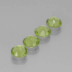 Achetez naturel ct vert péridot gems, coupe roude, en provenance chine chez gemselect. en stock, livraison internationale!