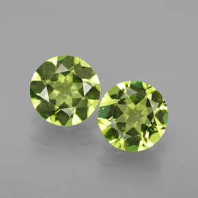 Achetez naturel ct vert péridot gems, coupe roude, en provenance vietnam chez gemselect. en stock, livraison internationale!
