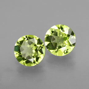 Achetez naturel ct vert péridot gems, coupe roude, en provenance vietnam chez gemselect. en stock, livraison internationale!