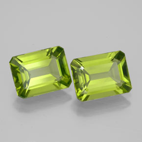 Achetez naturel ct vert péridot gems, taille émeraude, en provenance chine chez gemselect. en stock, livraison internationale!