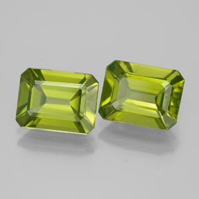 Achetez naturel ct vert péridot gems, taille émeraude, en provenance chine chez gemselect. en stock, livraison internationale!