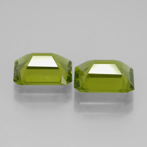 Achetez naturel ct vert péridot gems, taille émeraude, en provenance chine chez gemselect. en stock, livraison internationale!