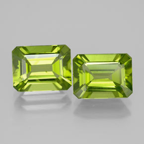 Achetez naturel ct vert péridot gems, taille émeraude, en provenance chine chez gemselect. en stock, livraison internationale!