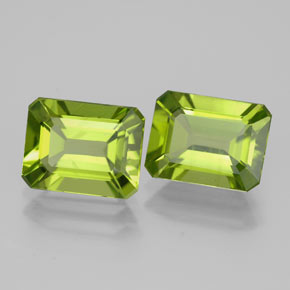 Achetez naturel ct vert péridot gems, taille émeraude, en provenance chine chez gemselect. en stock, livraison internationale!