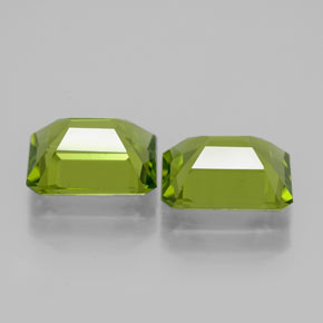 Achetez naturel ct vert péridot gems, taille émeraude, en provenance chine chez gemselect. en stock, livraison internationale!