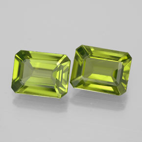 Achetez naturel ct vert péridot gems, taille émeraude, en provenance chine chez gemselect. en stock, livraison internationale!