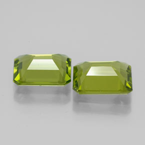Achetez naturel ct vert péridot gems, taille émeraude, en provenance chine chez gemselect. en stock, livraison internationale!