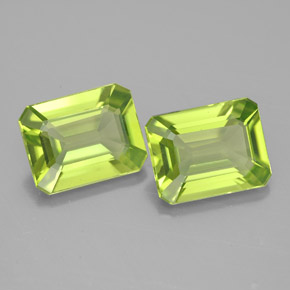 Achetez naturel ct vert péridot gems, taille émeraude, en provenance chine chez gemselect. en stock, livraison internationale!
