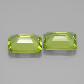 Achetez naturel ct vert péridot gems, taille émeraude, en provenance chine chez gemselect. en stock, livraison internationale!