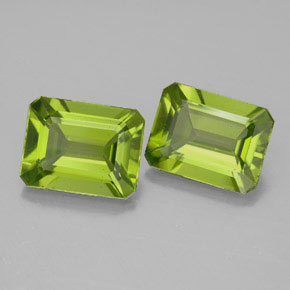 Achetez naturel ct vert péridot gems, taille émeraude, en provenance chine chez gemselect. en stock, livraison internationale!