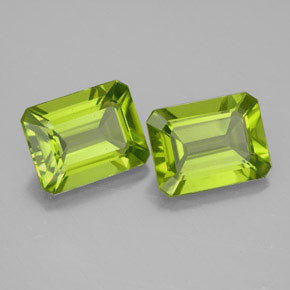Achetez naturel ct vert péridot gems, taille émeraude, en provenance chine chez gemselect. en stock, livraison internationale!