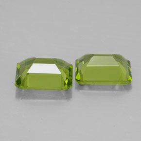 Achetez naturel ct vert péridot gems, taille émeraude, en provenance chine chez gemselect. en stock, livraison internationale!