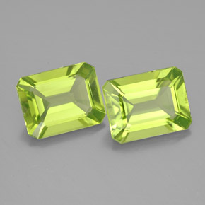 Achetez naturel ct vert péridot gems, taille émeraude, en provenance chine chez gemselect. en stock, livraison internationale!