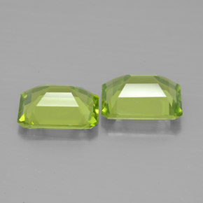 Achetez naturel ct vert péridot gems, taille émeraude, en provenance chine chez gemselect. en stock, livraison internationale!