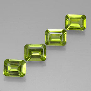 Achetez naturel ct vert péridot gems, taille émeraude, en provenance chine chez gemselect. en stock, livraison internationale!