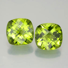 Achetez naturel ct vert péridot gems, coupe coussin, en provenance chine chez gemselect. en stock, livraison internationale!