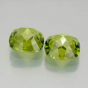 Achetez naturel ct vert péridot gems, coupe coussin, en provenance chine chez gemselect. en stock, livraison internationale!