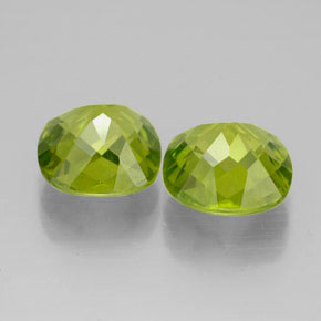 Achetez naturel ct vert péridot gems, coupe coussin, en provenance chine chez gemselect. en stock, livraison internationale!