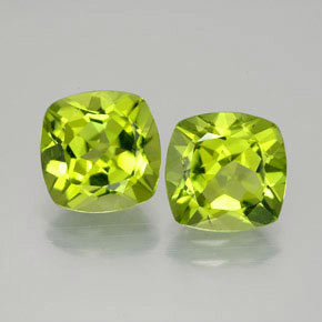 Achetez naturel ct vert péridot gems, coupe coussin, en provenance chine chez gemselect. en stock, livraison internationale!