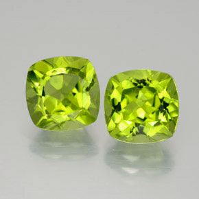 Achetez naturel ct vert péridot gems, coupe coussin, en provenance chine chez gemselect. en stock, livraison internationale!