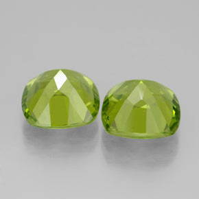 Achetez naturel ct vert péridot gems, coupe coussin, en provenance chine chez gemselect. en stock, livraison internationale!