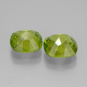 Achetez naturel ct vert péridot gems, coupe coussin, en provenance chine chez gemselect. en stock, livraison internationale!