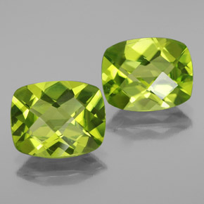 Achetez naturel ct vert péridot gems, coupe coussin, en provenance chine chez gemselect. en stock, livraison internationale!