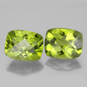 Achetez naturel ct vert péridot gems, coupe coussin, en provenance chine chez gemselect. en stock, livraison internationale!